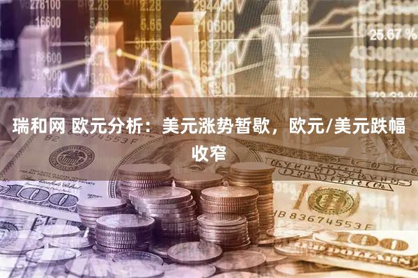 瑞和网 欧元分析:美元涨势暂歇,欧元/美元跌幅收窄