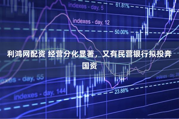 利鸿网配资 经营分化显著,又有民营银行拟投奔国资